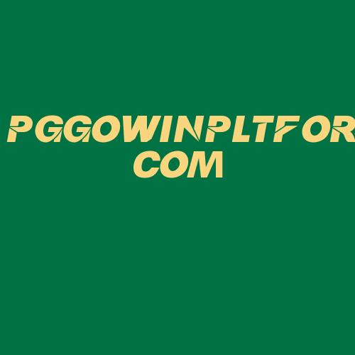 Logo da PGGOWINPLTFOR